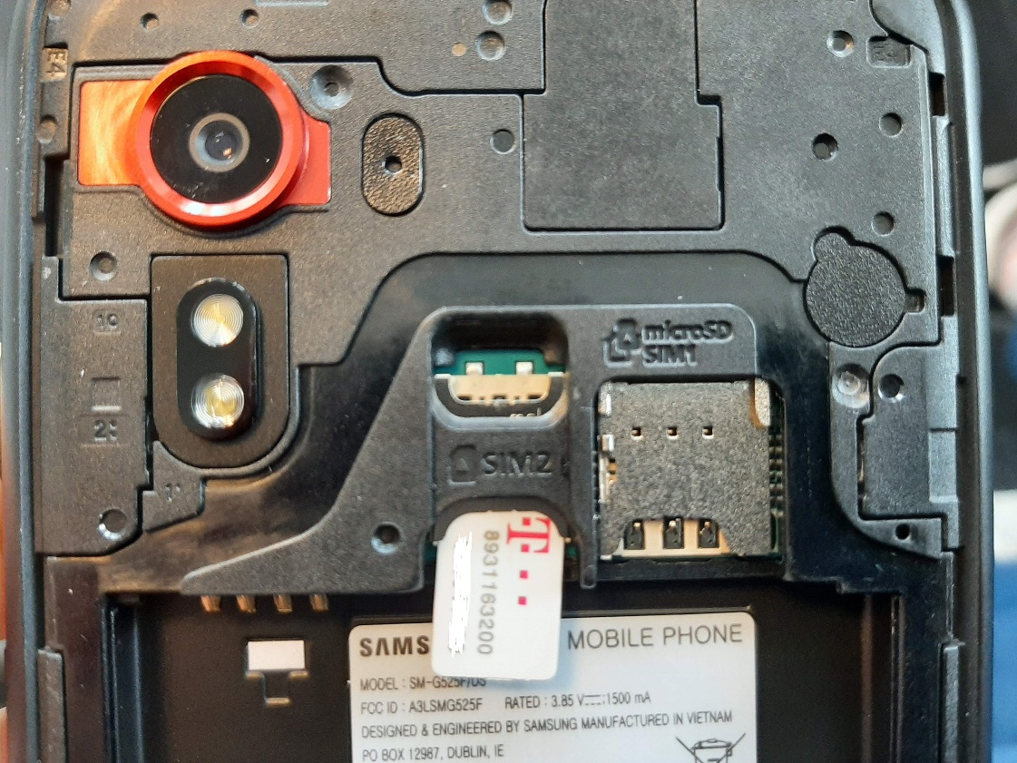 Samsung Galaxy Note 10.1 Edition 2014 Sim Card SIMkaart in Samsung Galaxy XCover 5 – Handleidingen Kwadraad